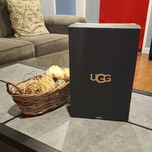 UGG Black shoe Box